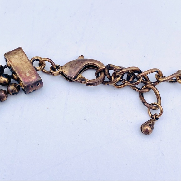 OTT Costume Gold Statement Necklace - Picture 10 of 10